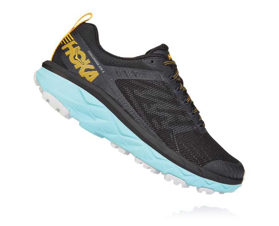 Hoka One One Challenger Atr 5 Trailskor Dam - Svarta - JDELM-4071